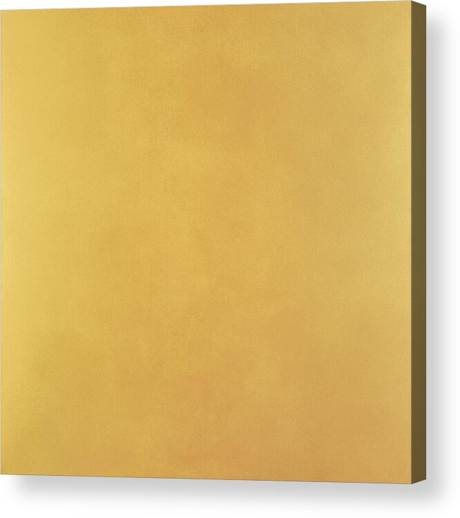 Minimalist Acrylic Print featuring the painting Gold Dust by Tamara Nelson