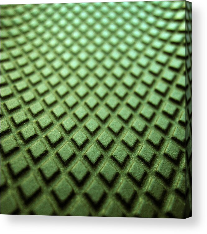 Sandal Acrylic Print featuring the photograph Green diamons forever by Photo ephemera