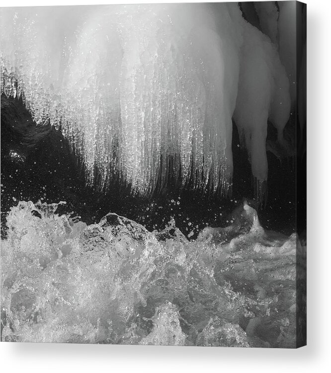 Ice Acrylic Print featuring the photograph Jaws of Life by Alex Lapidus