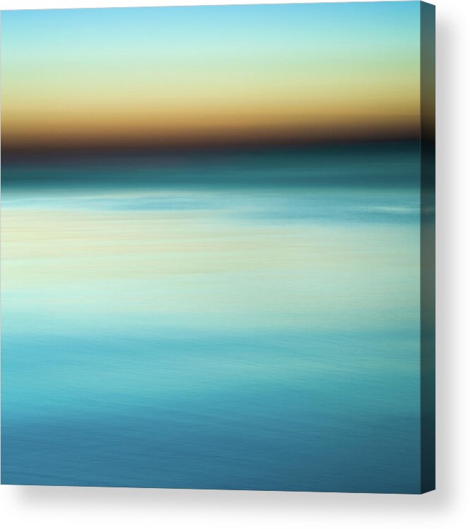 Abstract Photography Acrylic Print featuring the photograph Lake Ontario - Abstarct Photography by Shankar Adiseshan