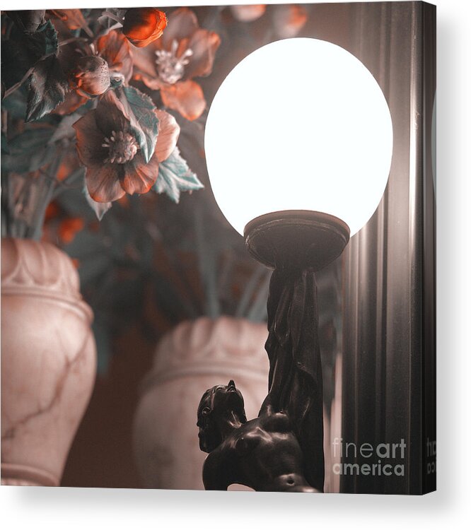 Lamp Acrylic Print featuring the photograph Lamp by Russell Brown