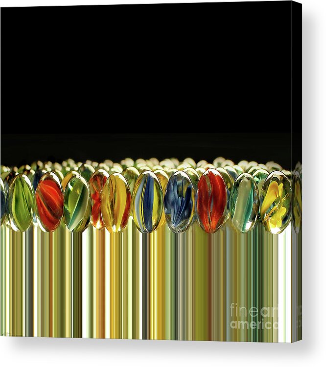 Colors Acrylic Print featuring the digital art Memorable colors by Mehran Akhzari
