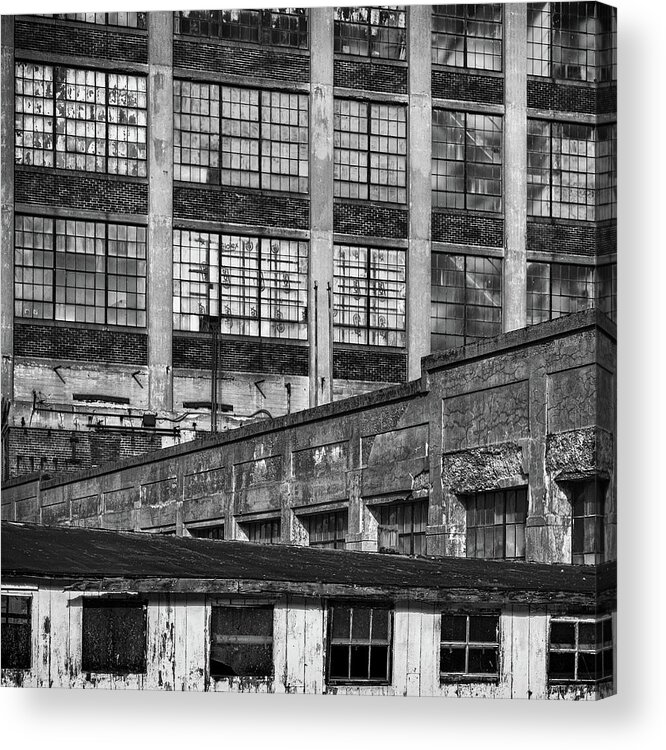 Building Acrylic Print featuring the photograph Mill Decay by Joseph Smith