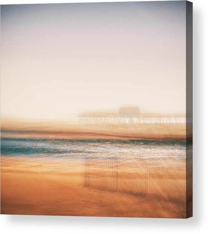  Acrylic Print featuring the photograph Pier by Steve Stanger