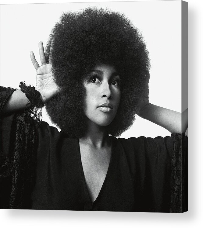 Actress Acrylic Print featuring the photograph Portrait of Marsha Hunt by Patrick Lichfield