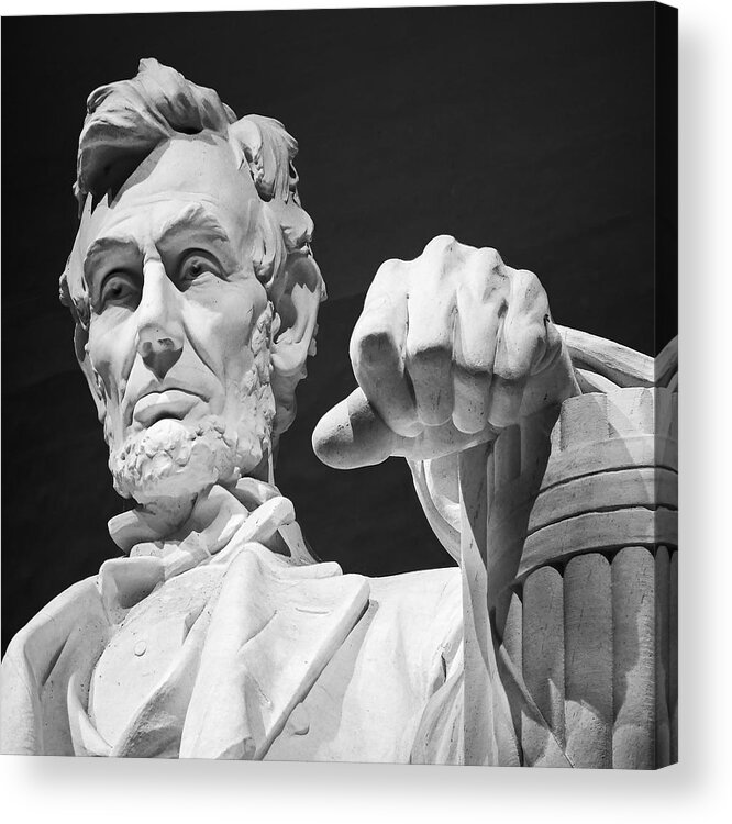 Abraham Lincoln Acrylic Print featuring the photograph Resolut Lincoln by Peter Boehringer
