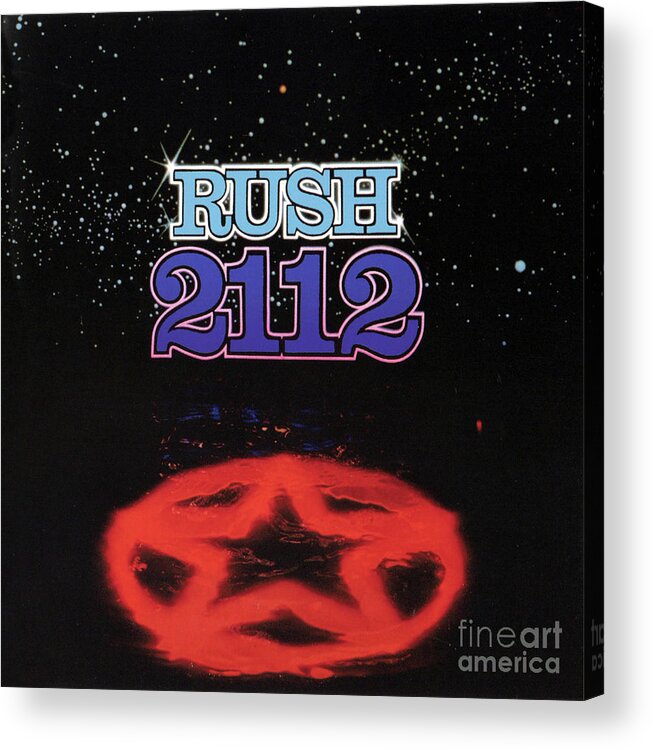 Rush Acrylic Print featuring the photograph Rush 2112 Album Cover by Action