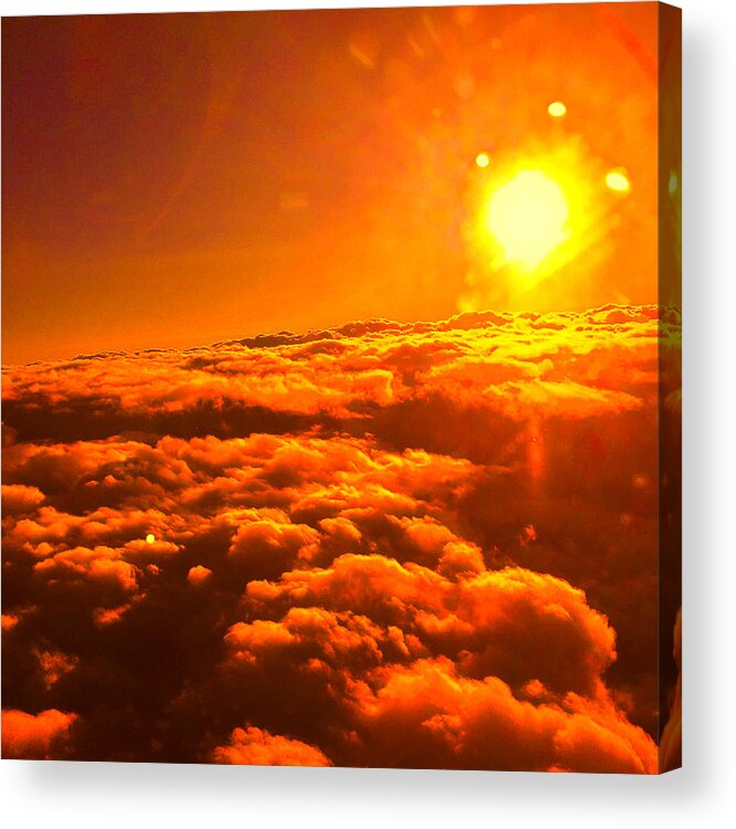 Sunrise Acrylic Print featuring the photograph Sunrise at sunset by Trevor A Smith