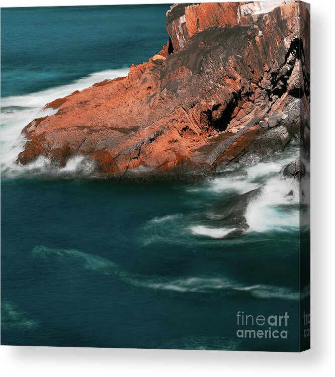 Flow Acrylic Print featuring the photograph Swirling Tide by Russell Brown