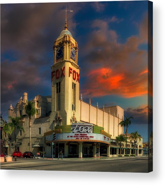 Fox Theatre Acrylic Print featuring the photograph The Historic Fox Theatre by Mountain Dreams