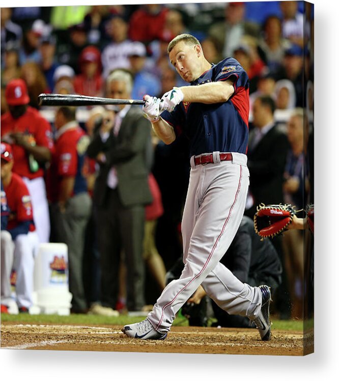 American League Baseball Acrylic Print featuring the photograph Todd Frazier by Elsa