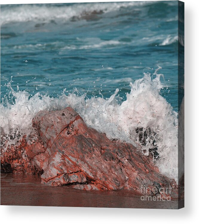 Rock Acrylic Print featuring the photograph Unmoved by Russell Brown