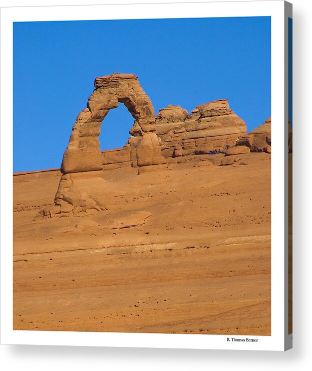 Arches National Park Acrylic Print featuring the photograph Delicate Arch by R Thomas Berner