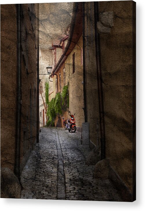 Alley Acrylic Print featuring the photograph The Passage #2 by Cecil Fuselier