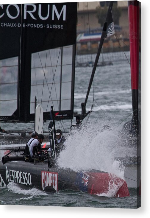 America Acrylic Print featuring the photograph America's Cup World Series #30 by Steven Lapkin