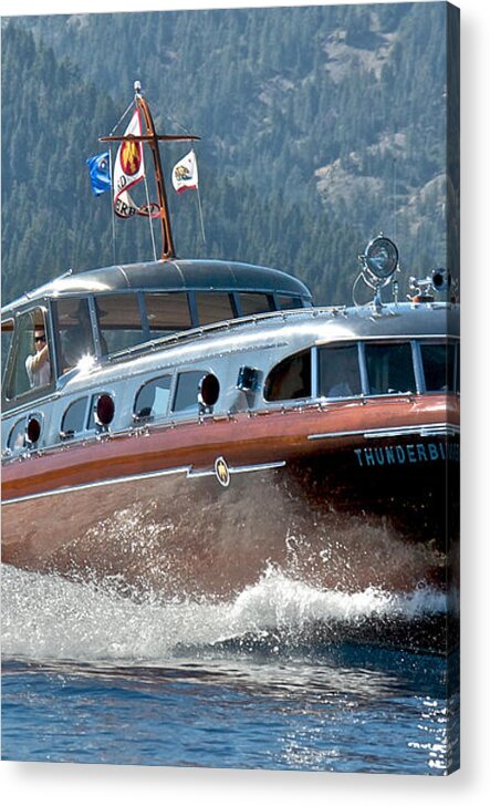 Thunderbird Acrylic Print featuring the photograph Thunderbird #163 by Steven Lapkin