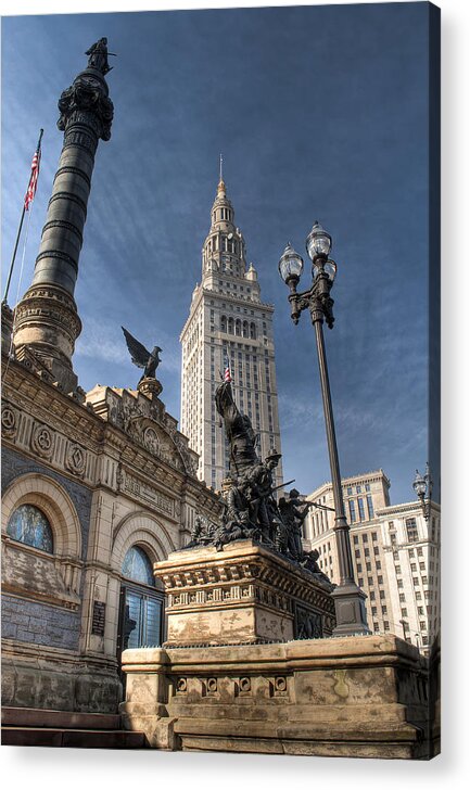 2x3 Acrylic Print featuring the photograph Soldiers' and Sailors' Monument by At Lands End Photography