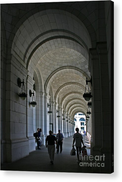 Arches Acrylic Print featuring the photograph Arches of Stone by ELDavis Photography