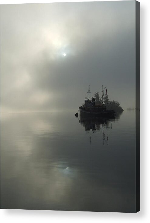 Marine Acrylic Print featuring the photograph Fog by Mark Alan Perry