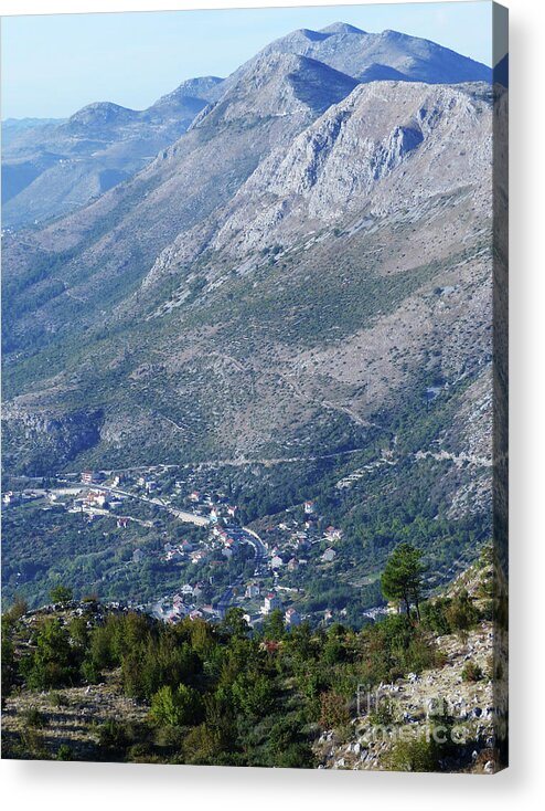 Plat Acrylic Print featuring the photograph Plat - Croatia by Phil Banks