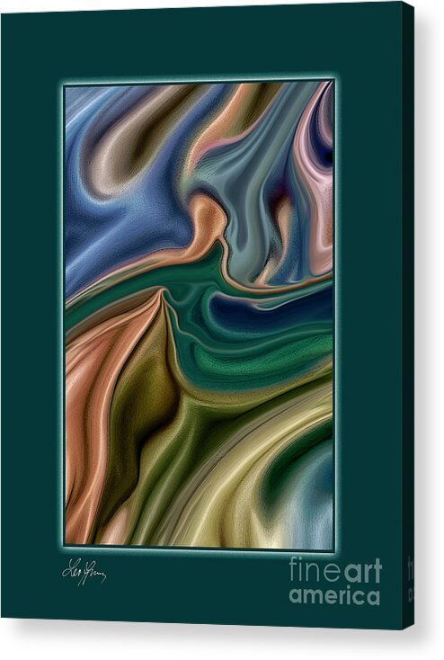 Sample Acrylic Print featuring the digital art Sample Of Answer To A Complex Problem by Leo Symon