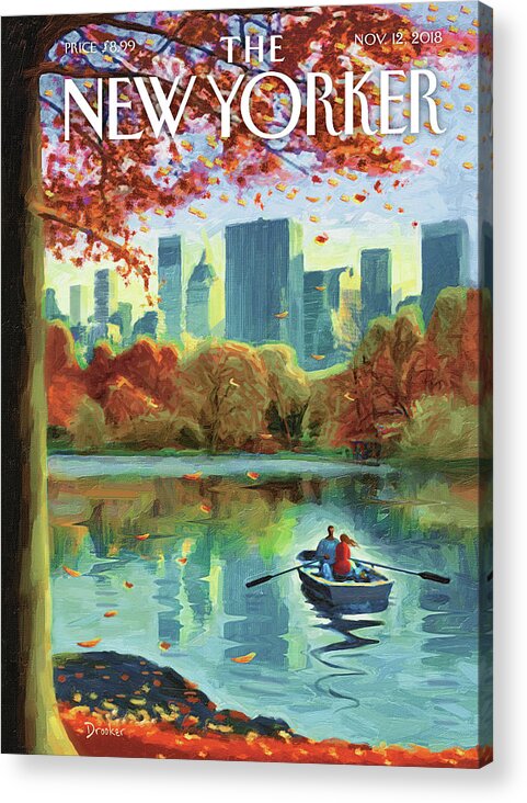Autumn Central Park by Eric Drooker
