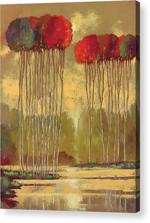 Ford Smith Acrylic Print featuring the painting Indian Summer by Ford Smith