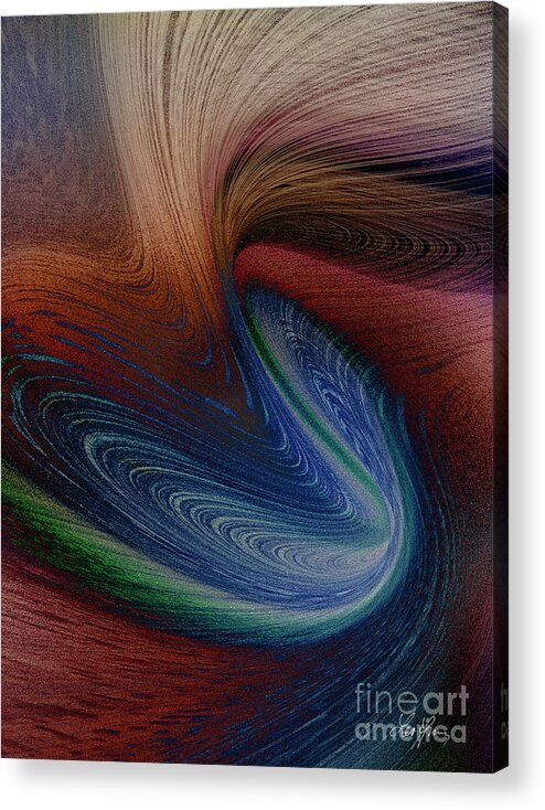 Dance Acrylic Print featuring the digital art Dance Of Truth With Lies by Leo Symon