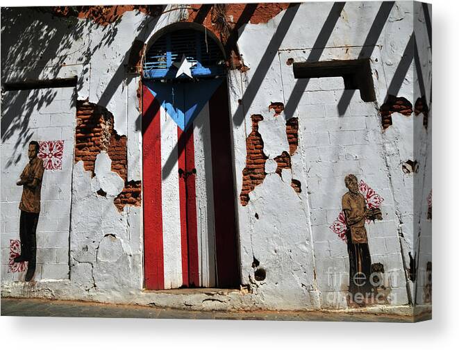 Puerto Rico Flag Canvas Print Canvas Art By Jorge Erick Ramos