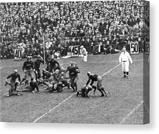 Notre Dame-army Football Game Canvas Print / Canvas Art by Underwood