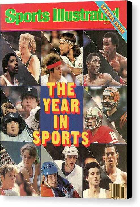 Playoffs Canvas Print featuring the photograph 1981 Year In Sports Issue Sports Illustrated Cover by Sports Illustrated