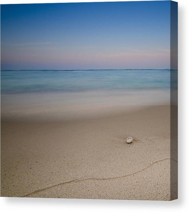 Sand Canvas Print featuring the photograph Beach Day by Tin Lung Chao