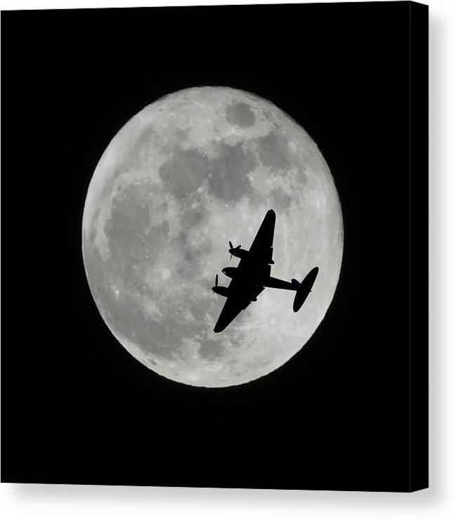 Aviation Canvas Print featuring the photograph After a Long Night by Mark Alan Perry