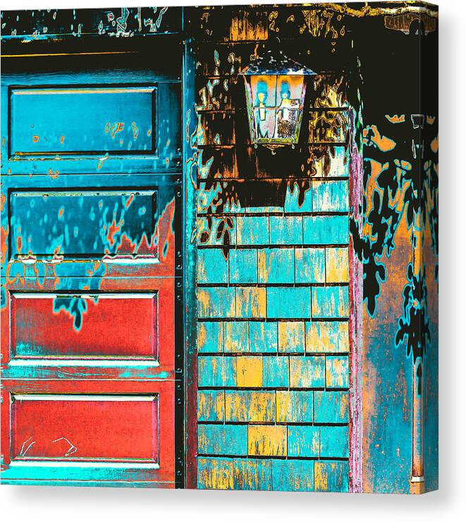 Abstract Canvas Print featuring the photograph Shade Me by Lee Harland