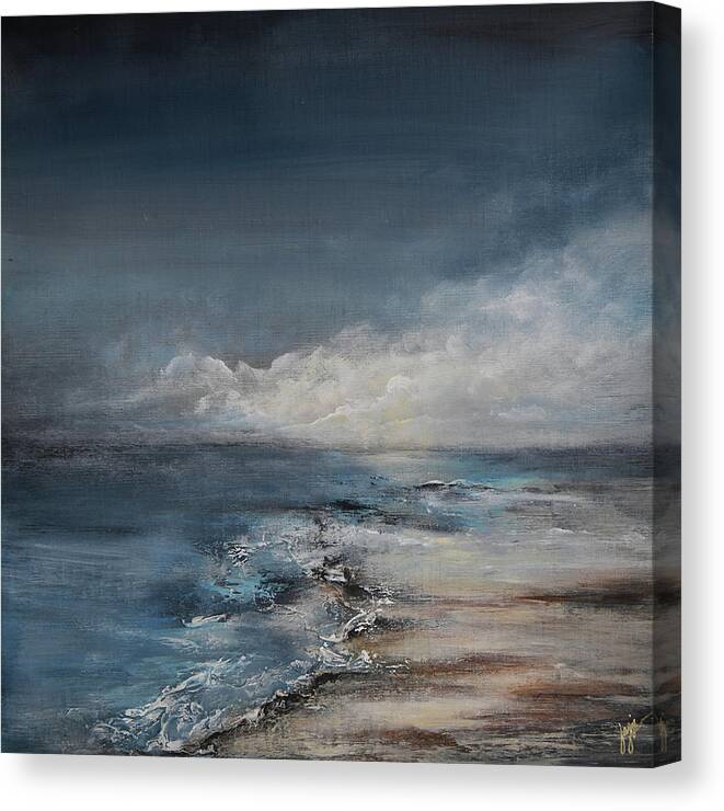 Sea Canvas Print featuring the painting Where Dreams Come True by Jai Johnson