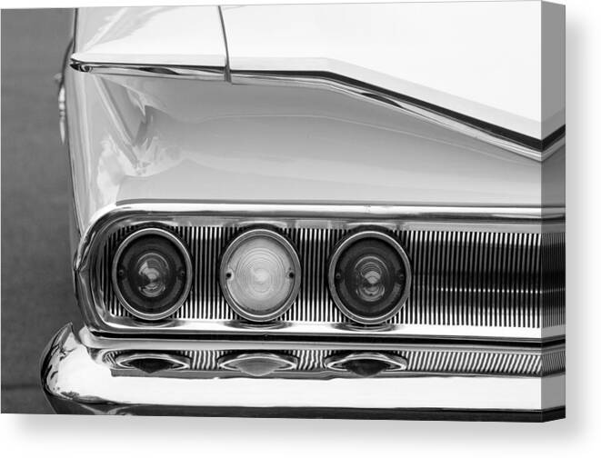 1960 Chevrolet Impala Tail Lights Canvas Print featuring the photograph 1960 Chevrolet Impala Tail Lights by Jill Reger
