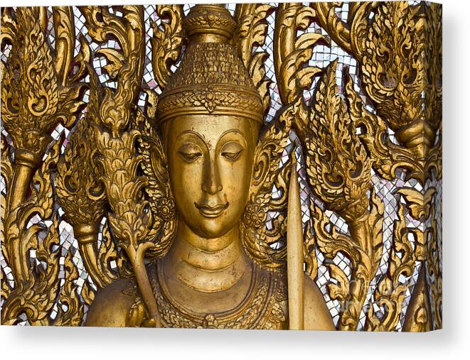 Thailand Canvas Print featuring the photograph Angel #1 by Tosporn Preede