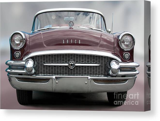  Canvas Print featuring the photograph Buick #1 by Evgeniy Lankin
