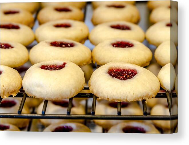Bakery Canvas Print featuring the photograph Holiday Treats #1 by Teri Virbickis