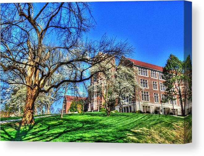 Knoxville Tennessee Canvas Print featuring the photograph Knoxville Tennessee #1 by Paul James Bannerman