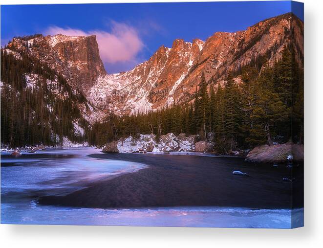 Lake Canvas Print featuring the photograph Lake of Dreams #1 by Darren White