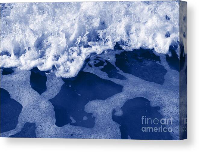 Ocean Canvas Print featuring the photograph Mini Wave #1 by Jorgo Photography