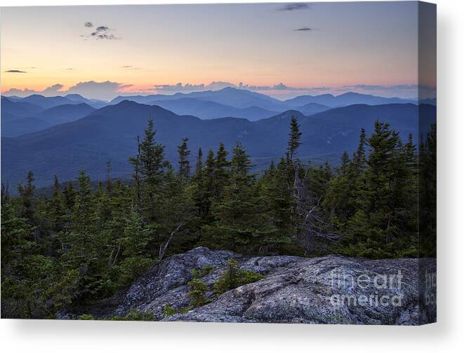 Middle Sister Trail Canvas Print featuring the photograph Mount Chocorua Scenic Area - Albany New Hampshire USA #1 by Erin Paul Donovan