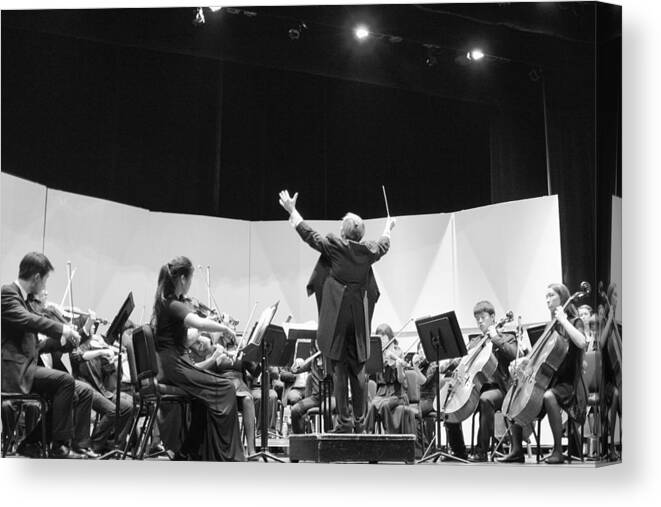 Jeff Canvas Print featuring the photograph San Diego Youth Symphony #1 by Hugh Smith