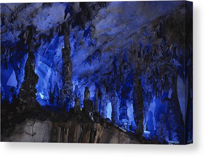1978 Canvas Print featuring the photograph Seven Star Cave, China #1 by George Holton