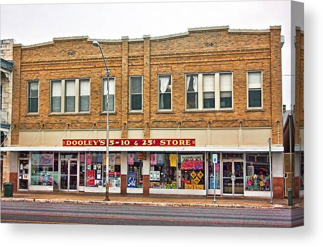 Downtown Canvas Print featuring the photograph Survivor #1 by Gary Holmes