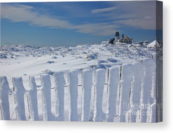 Winter Canvas Print featuring the photograph Winter Wonderland #1 by Amazing Jules