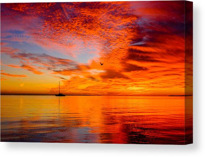 Florida Canvas Print featuring the photograph Florida Keys by Raul Rodriguez