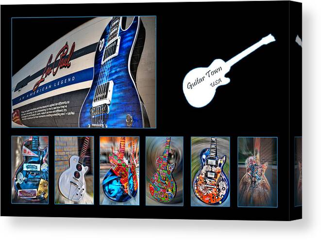Electric Canvas Print featuring the photograph Rock n Roll Collection #4 by Deborah Klubertanz