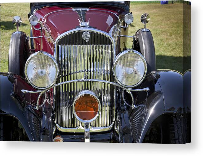 1930 Canvas Print featuring the photograph 1930 Chrysler Model 77 by Jack R Perry